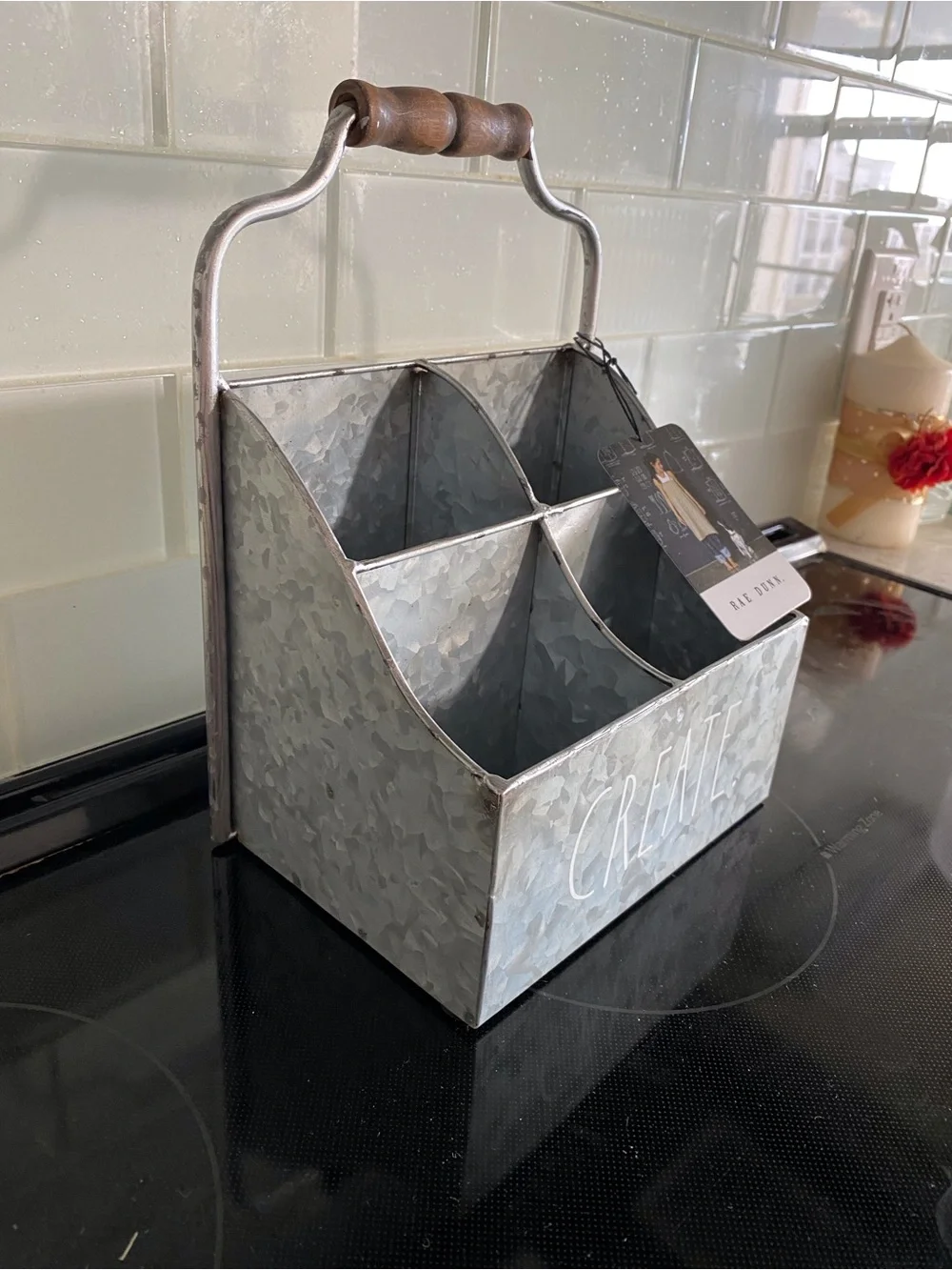 Rae Dunn farmhouse pencil/colors Caddy organizer